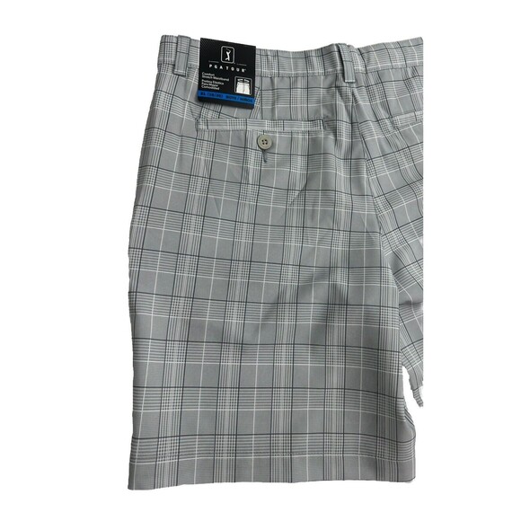 PGA Tour Boys Comfort Stretch Shorts Tradewings UPF 50, 7 Size XL New - Picture 8 of 11